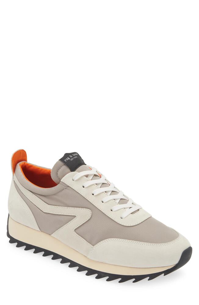 rag & bone Retro Runner Bomber Sneaker in Dove Cover