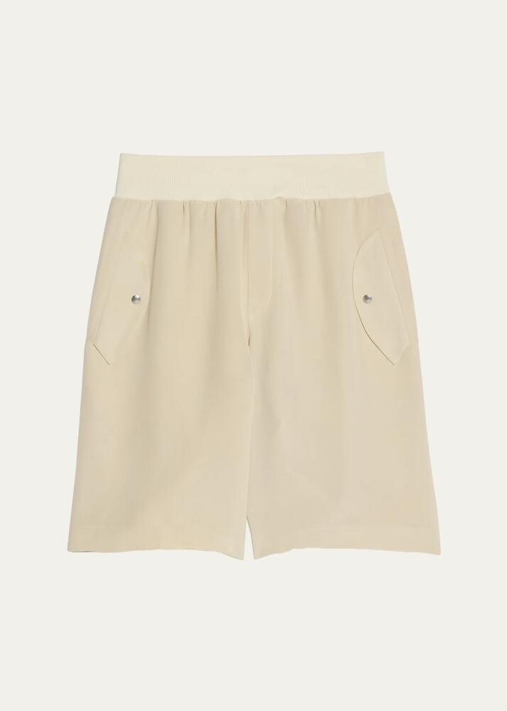 Helmut Lang Silk Bomber Shorts Cover