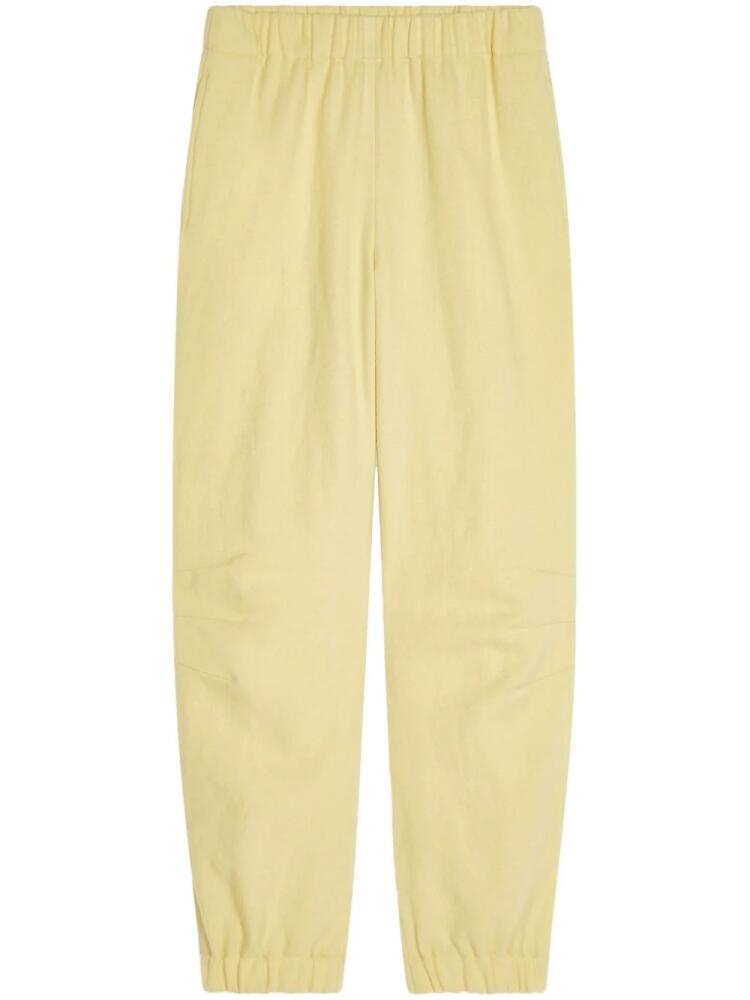 DRIES VAN NOTEN elasticated waist trousers - Yellow Cover