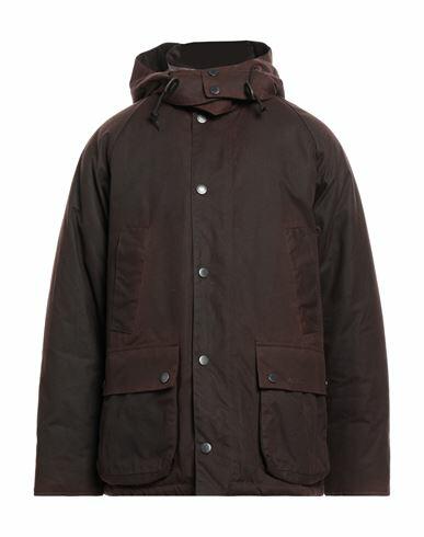 Barbour Man Jacket Cocoa Cotton Cover