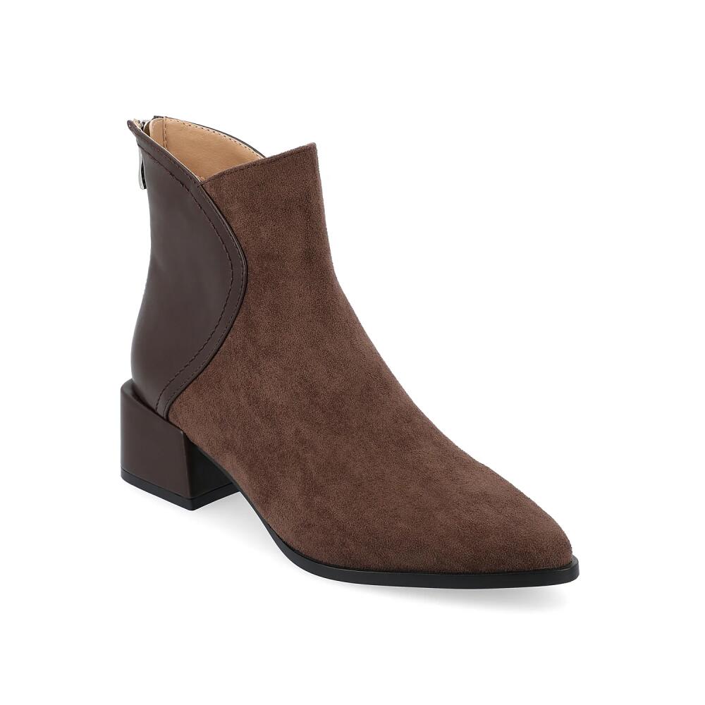 Journee Collection Wide Width Consuello Bootie | Women's | Dark Brown Cover