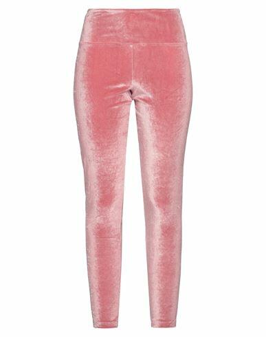 Ea7 Woman Leggings Pastel pink Polyester, Elastane Cover