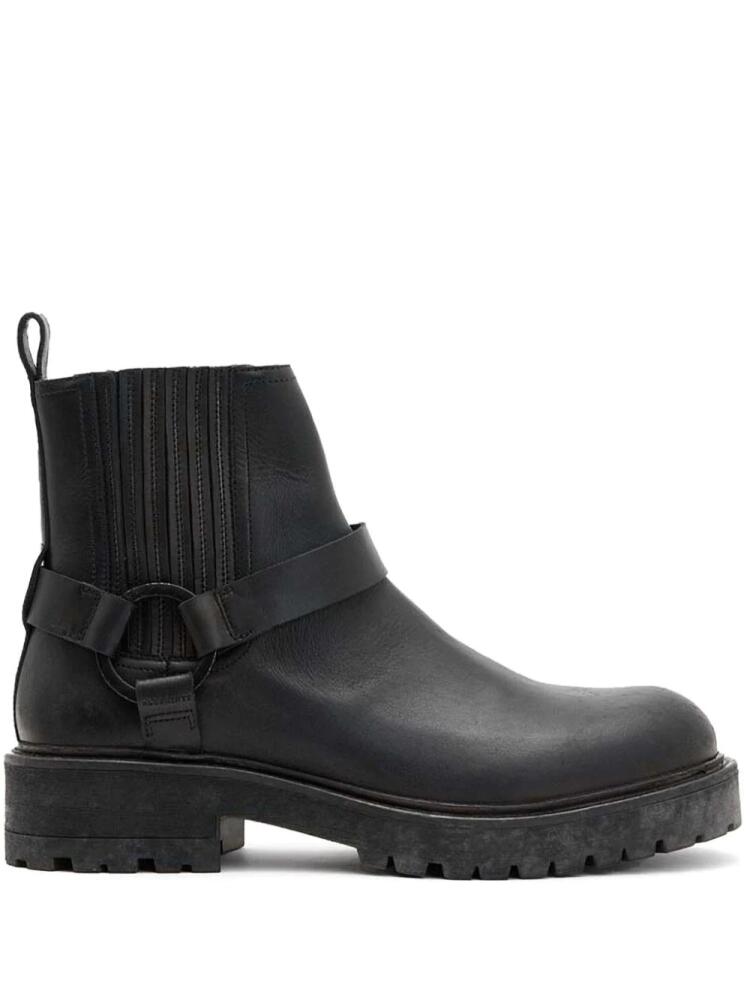 AllSaints leather boots - Black Cover