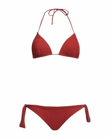 Siyu Woman Bikini Brick red Polyamide, Elastane Cover