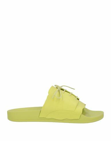 Maison Margiela Man Sandals Acid green Rubber Cover