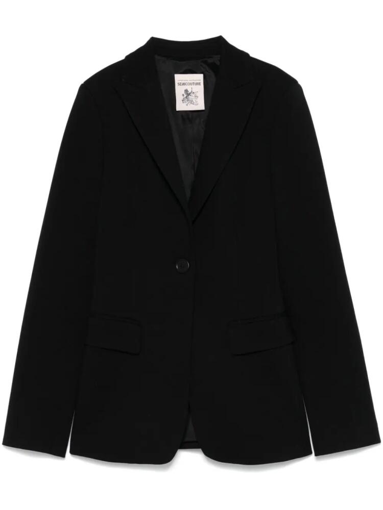 Semicouture Charli blazer - Black Cover