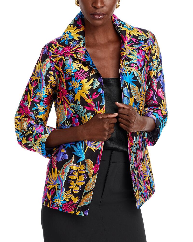 Caroline Rose Floral Jacquard Easy Jacket Cover