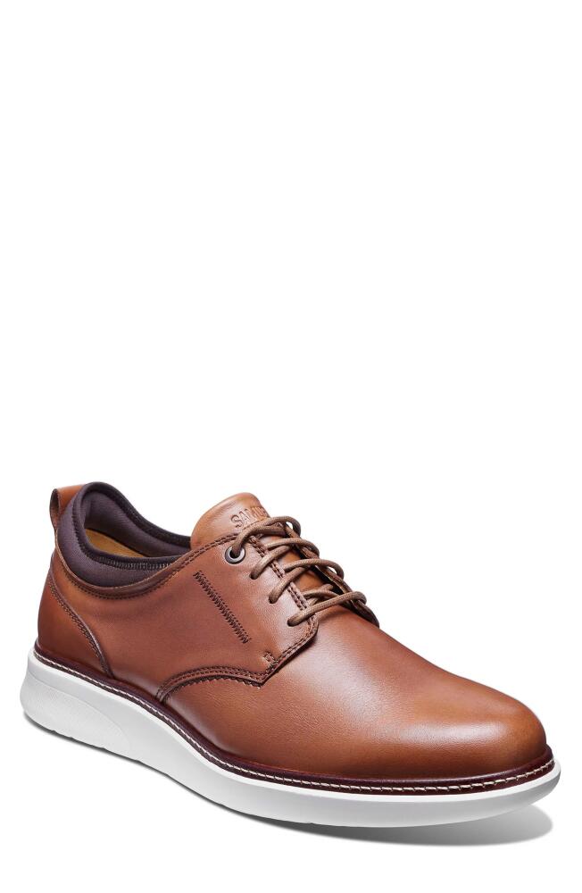 Samuel Hubbard Rafael Plain Toe Derby in Tan Leather Cover