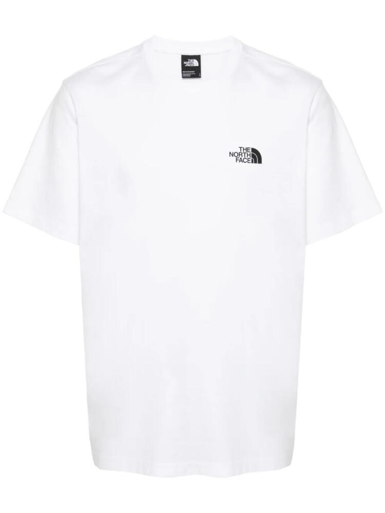 The North Face Simple Dome logo-print T-shirt - White Cover