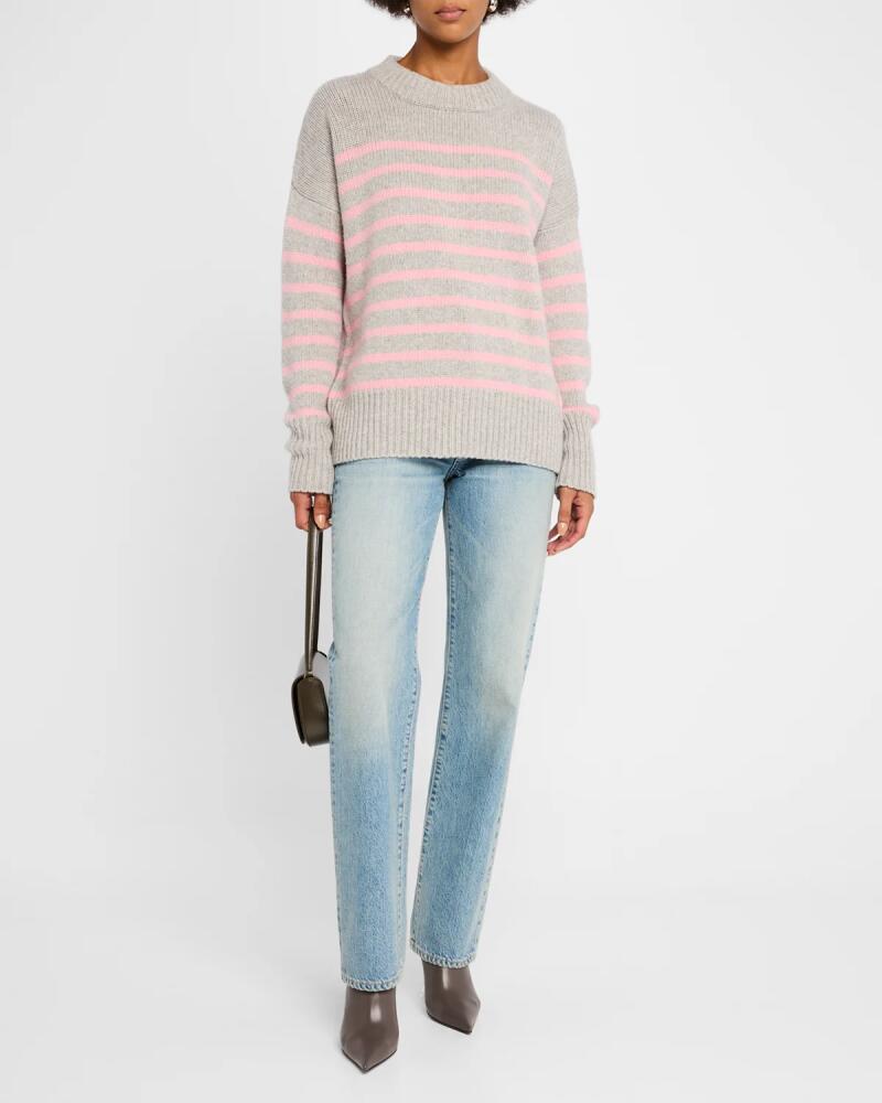 La Ligne Marin Striped Wool Cashmere Sweater Cover