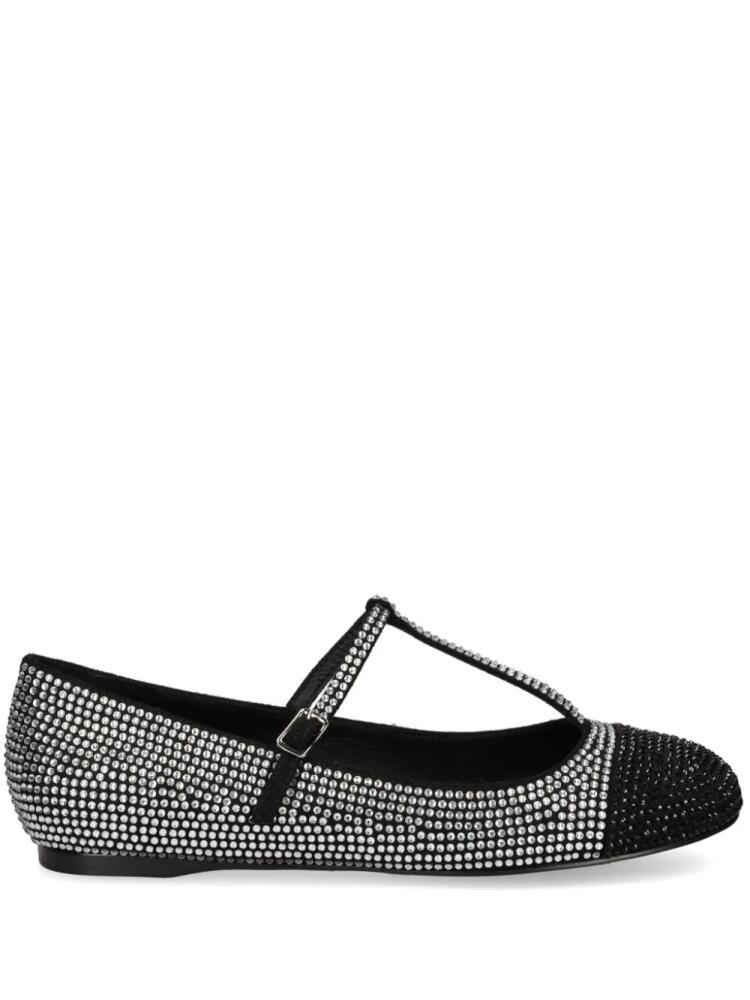 Bibi Lou rhinestone-embellished ballet flats - Black Cover