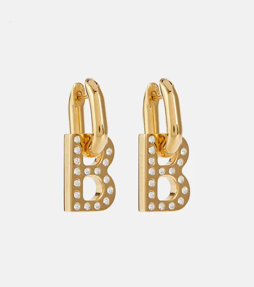 Balenciaga B Chain XS embellished earrings Cover