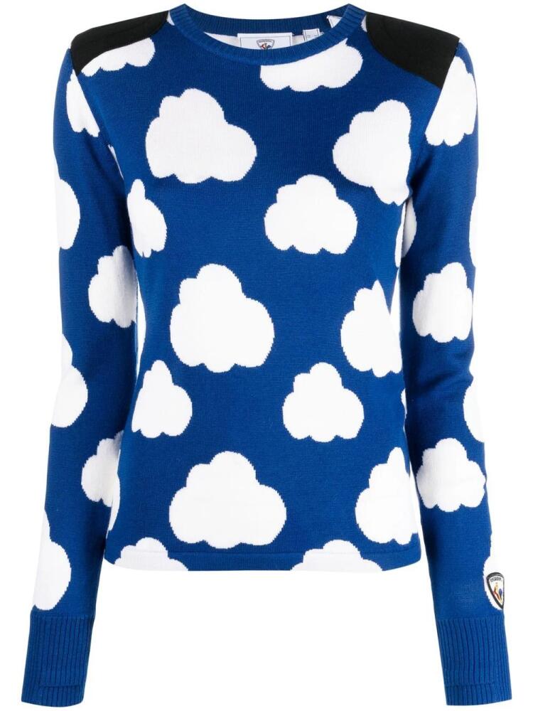 Rossignol x JCC Poetic Sky sweater - Blue Cover