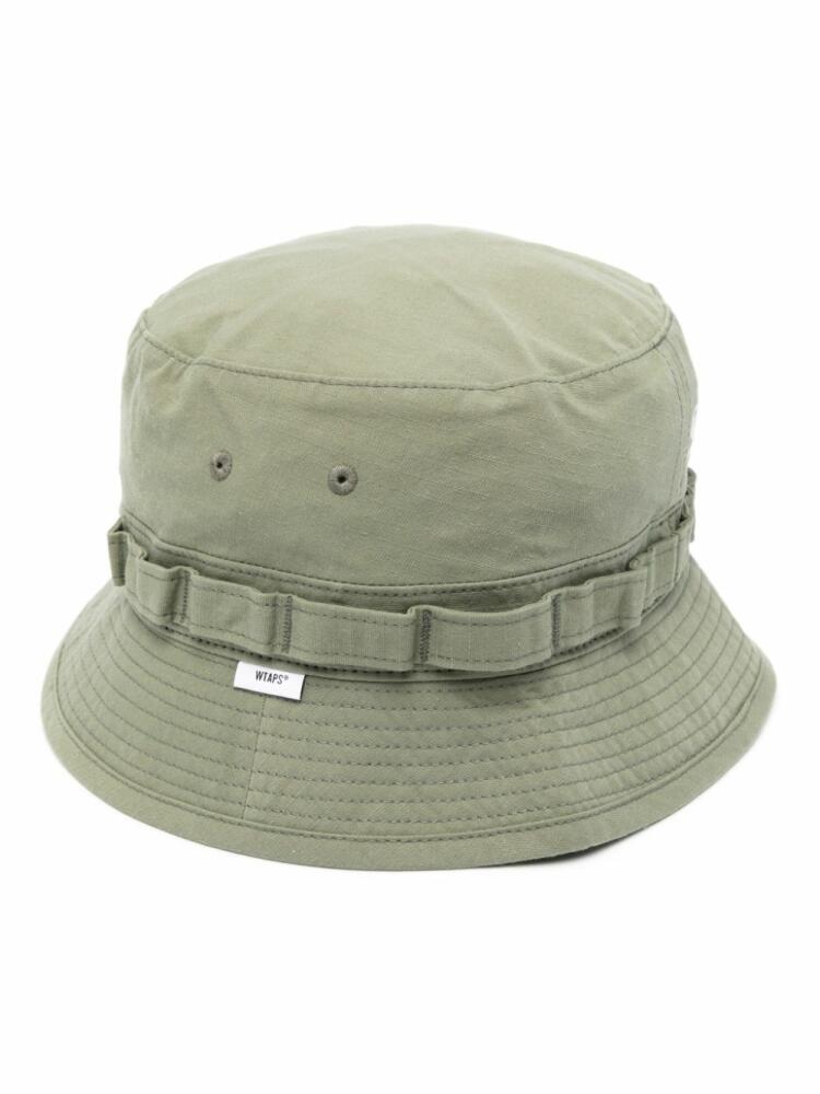 WTAPS Jungle 02 ripstop bucket hat - Green Cover