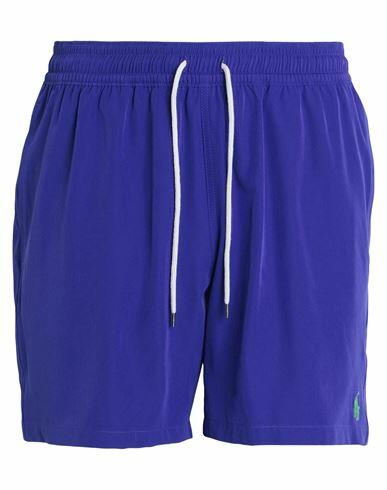 Polo Ralph Lauren 5.5-inch Traveler Swim Trunk Man Swim trunks Purple Recycled polyester, Elastane Cover