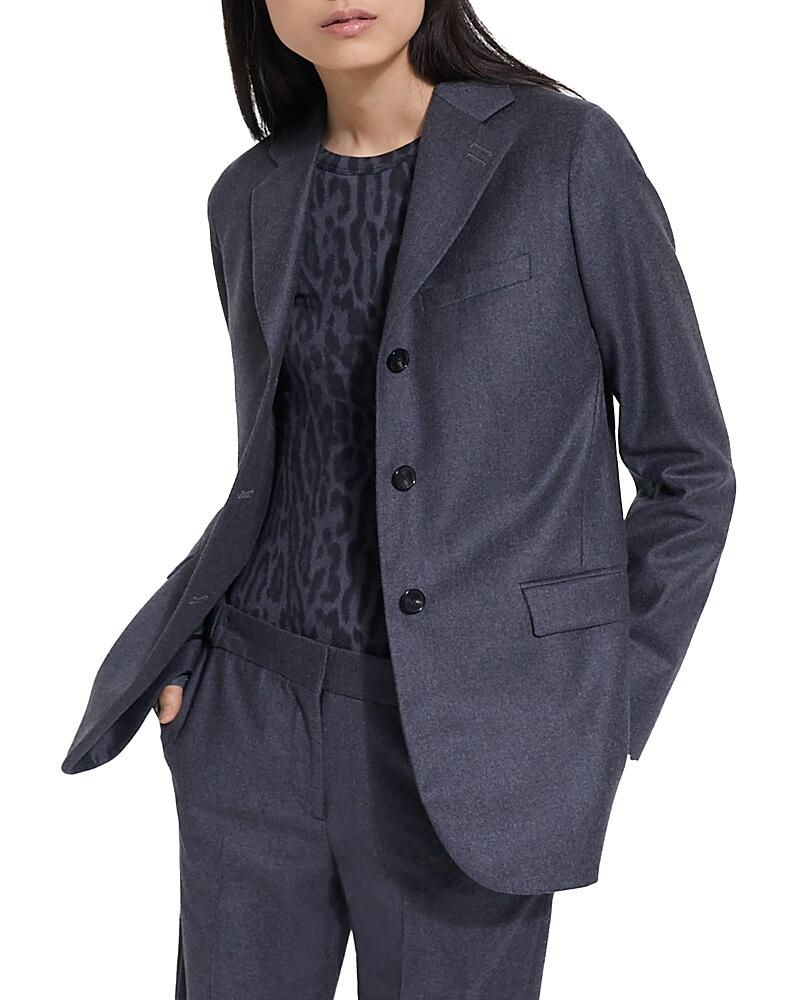 The Kooples Wool Three Button Blazer Cover