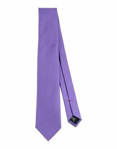 Fiorio Man Ties & bow ties Purple Silk Cover