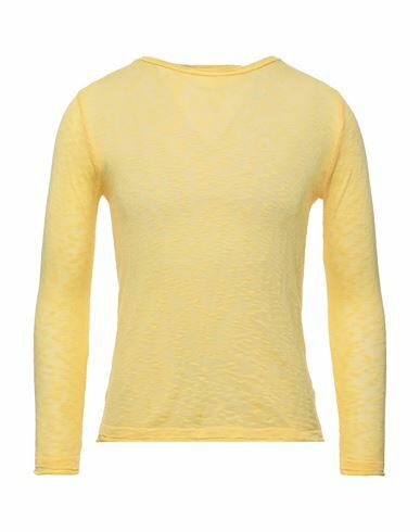 Stilosophy Man Sweater Yellow Cotton Cover