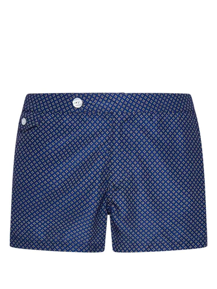 FRANZESE COLLECTION James Bond swim shorts - Blue Cover