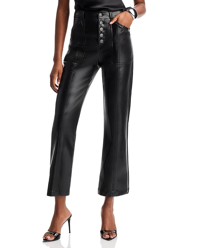 Cinq a Sept Wallace Faux Leather Pants Cover