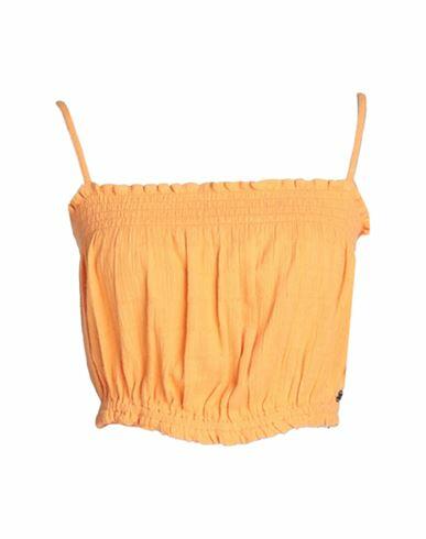 Roxy Rx Top Bikini Vibes Woman Top Orange Cotton Cover