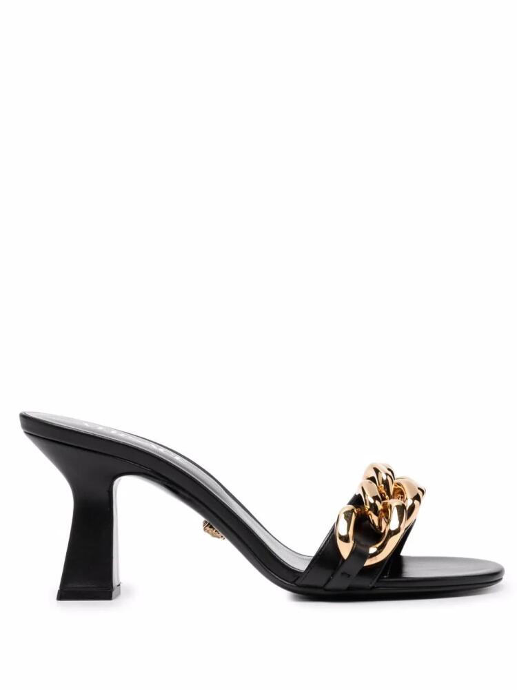 Versace Medusa chain mules - Black Cover