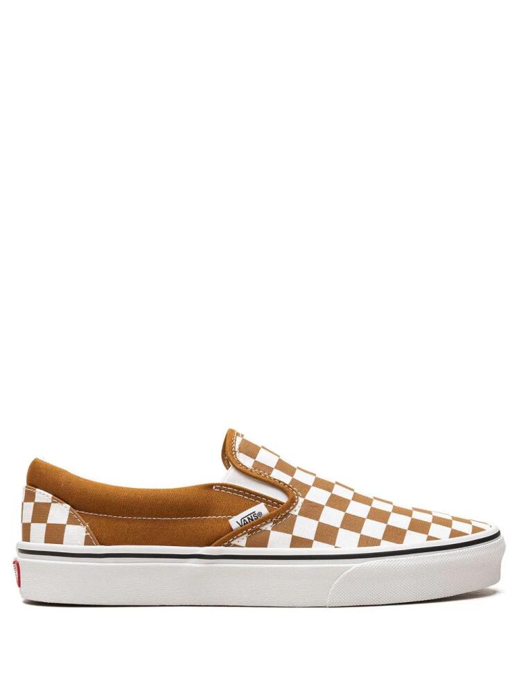 Vans Color Theory Checkerboard slip-on sneakers - Brown Cover