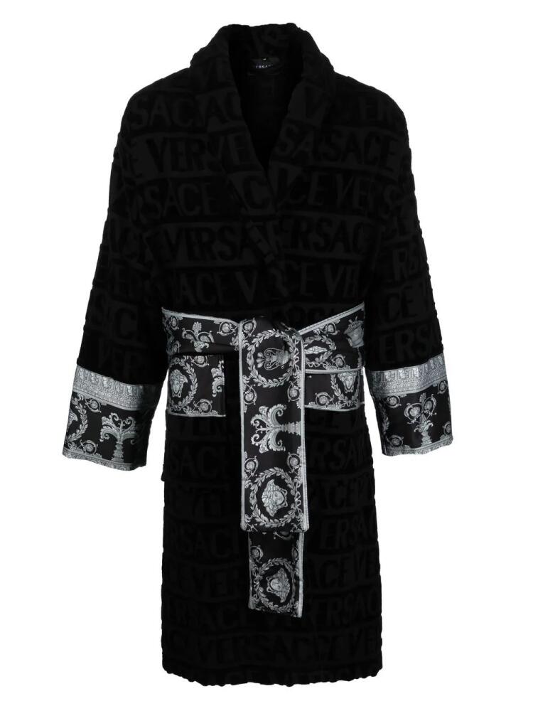 Versace I Love Baroque bathrobe - Black Cover