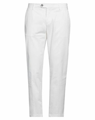 Vandom Man Pants White Cotton, Elastane Cover