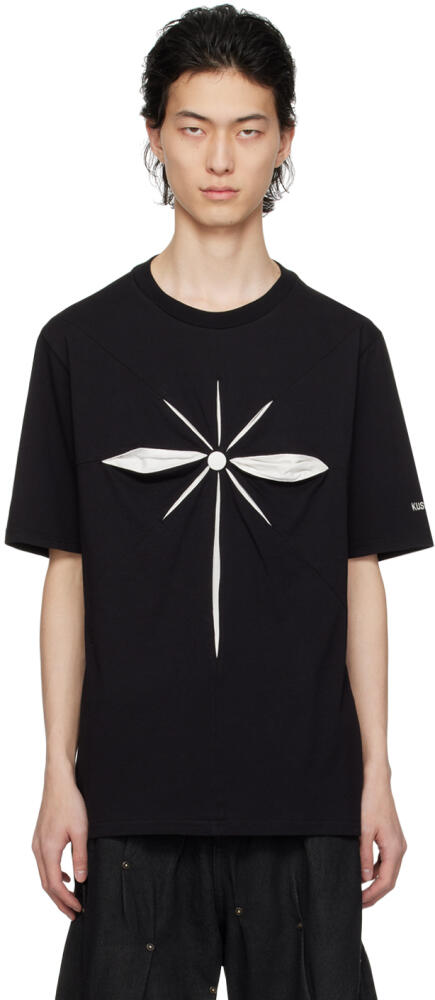 KUSIKOHC Black Origami T-Shirt Cover