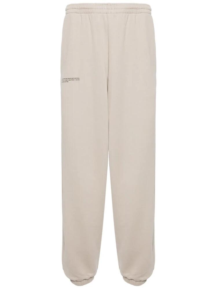 Pangaia organic-cotton track pants - Neutrals Cover