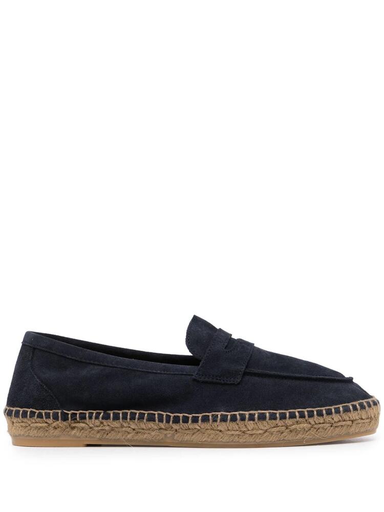 Castañer Penny loafer espadrilles - Blue Cover