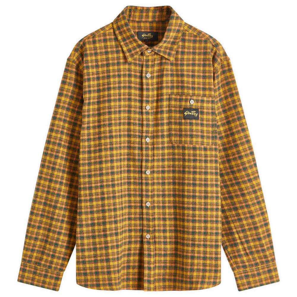 Stan Ray Men's Flannel Shirt in Orange Plaid Cover