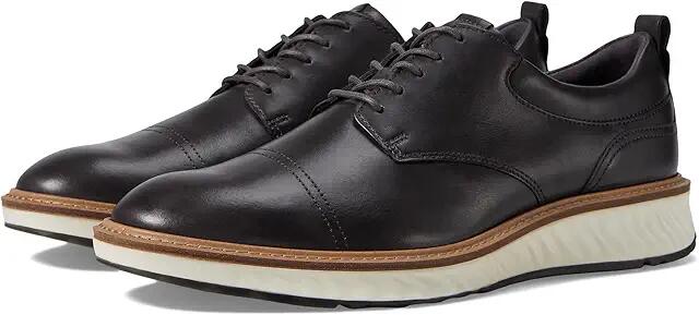 ECCO ST.1 Hybrid Cap Toe Oxford (Magnet) Men's Shoes Cover