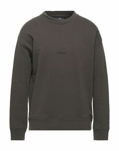 Hydrogen Man Sweatshirt Military green Cotton Cover