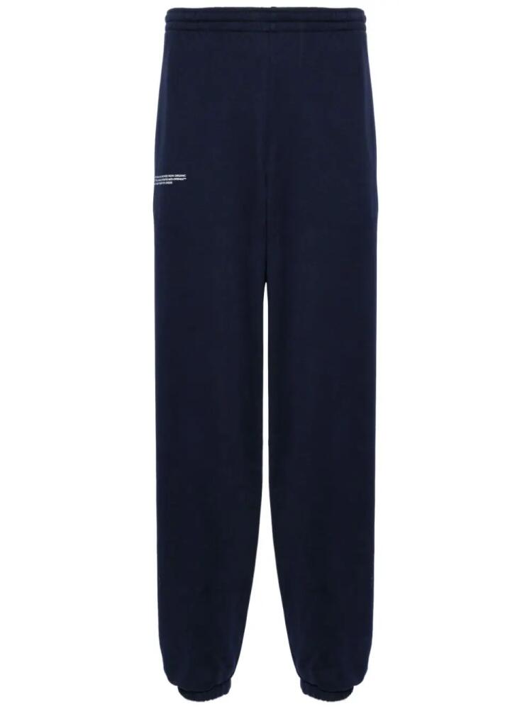 Pangaia organic-cotton track pants - Blue Cover