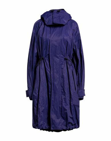 Bottega Veneta Woman Overcoat & Trench Coat Purple Polyamide, Cotton, Metallic fiber, Acrylic Cover