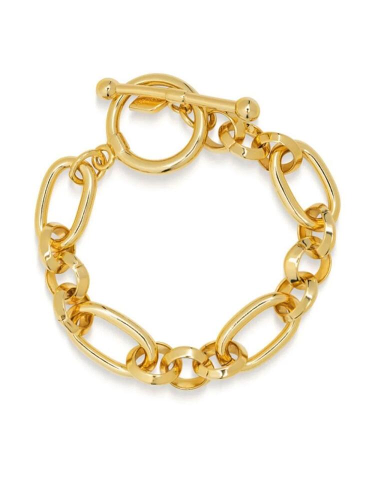 Nialaya Jewelry Chunky T-bar cable-chain bracelet - Gold Cover