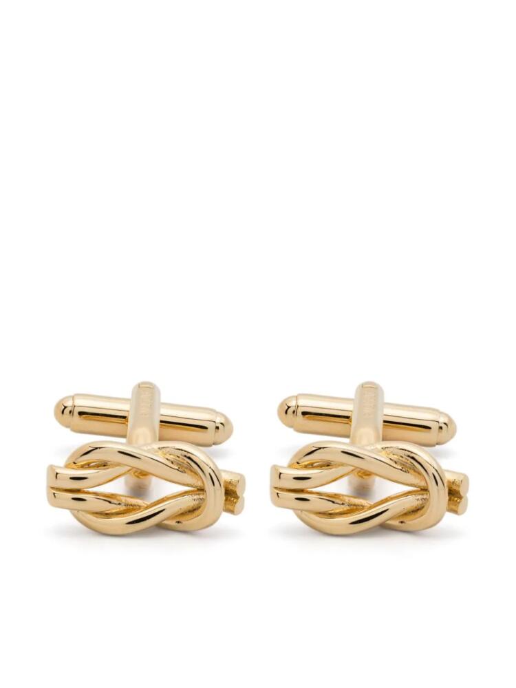 FURSAC twisted cufflinks - Gold Cover