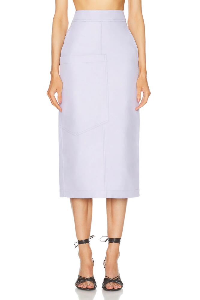 Ferragamo Midi Skirt in Lavender Cover