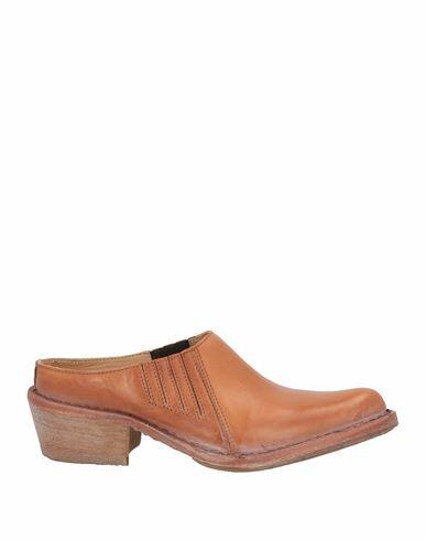 Moma Woman Mules & Clogs Tan Leather Cover