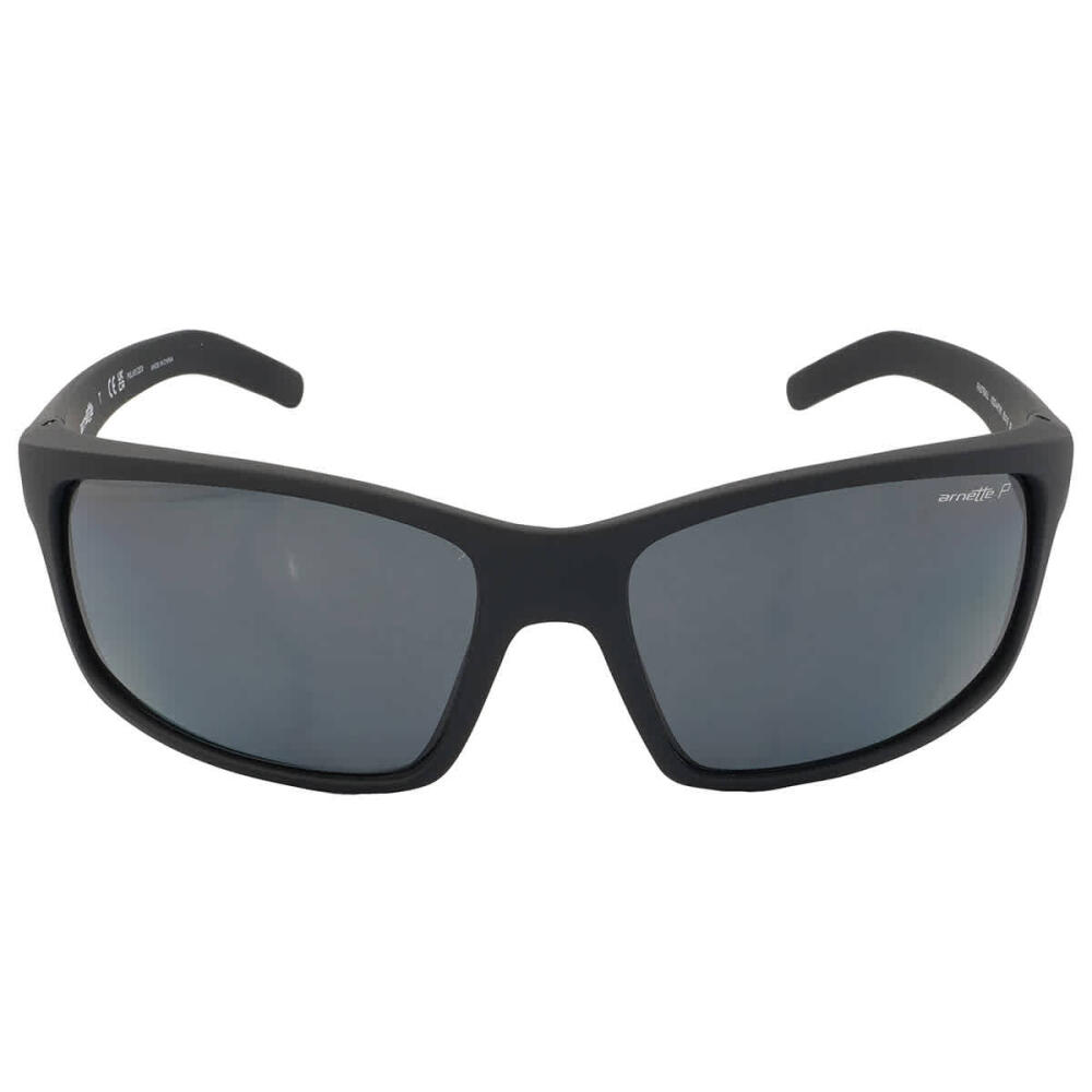 Arnette Gray Rectangular Mens Sunglasses Cover