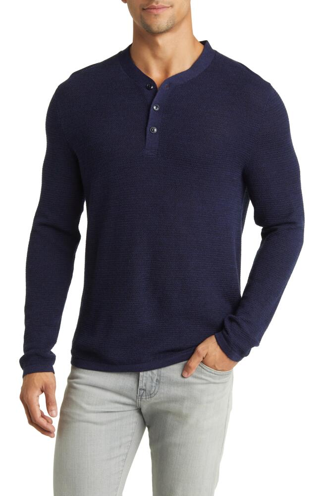 Bonobos Performance Henley in Navy Cover