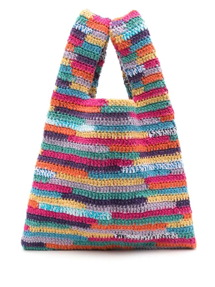 Nannacay Michela crochet-knit tote bag - Multicolour Cover