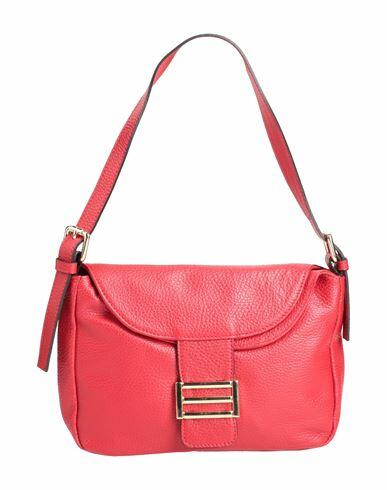 Laura Di Maggio Woman Handbag Red Soft Leather Cover