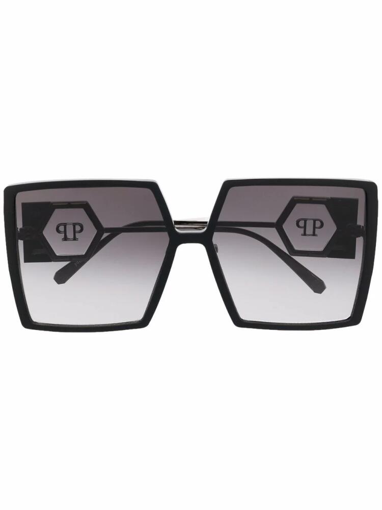 Philipp Plein square-frame sunglasses - Black Cover