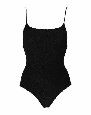 Anjuna Woman One-piece swimsuit Black Polyester, Elastane Cover