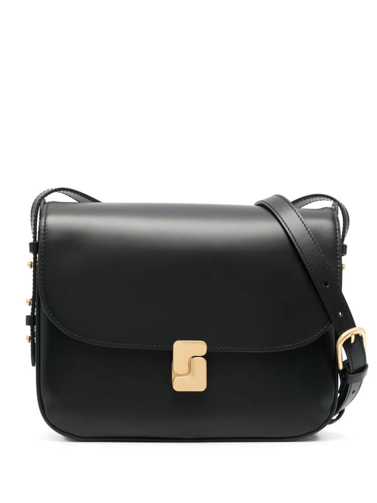 Soeur leather shoulder bag - Black Cover