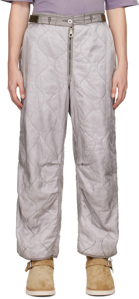 NotSoNormal Gray Dragon Puff Trousers Cover