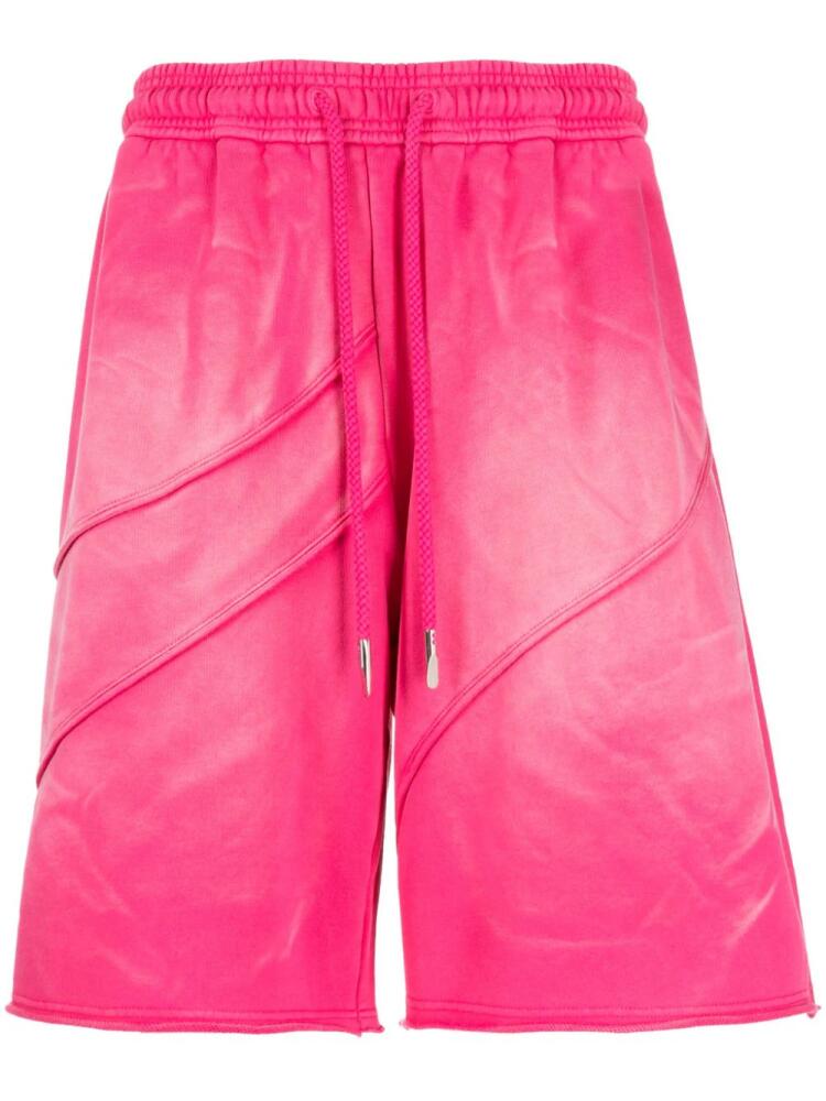 Feng Chen Wang drawstring cotton shorts - Pink Cover